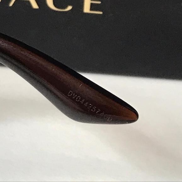 Authentic New Versace Sunglasses Women's 4402 5119/73 Havana-Gold/Bronze 59mm - Picture 11 of 13